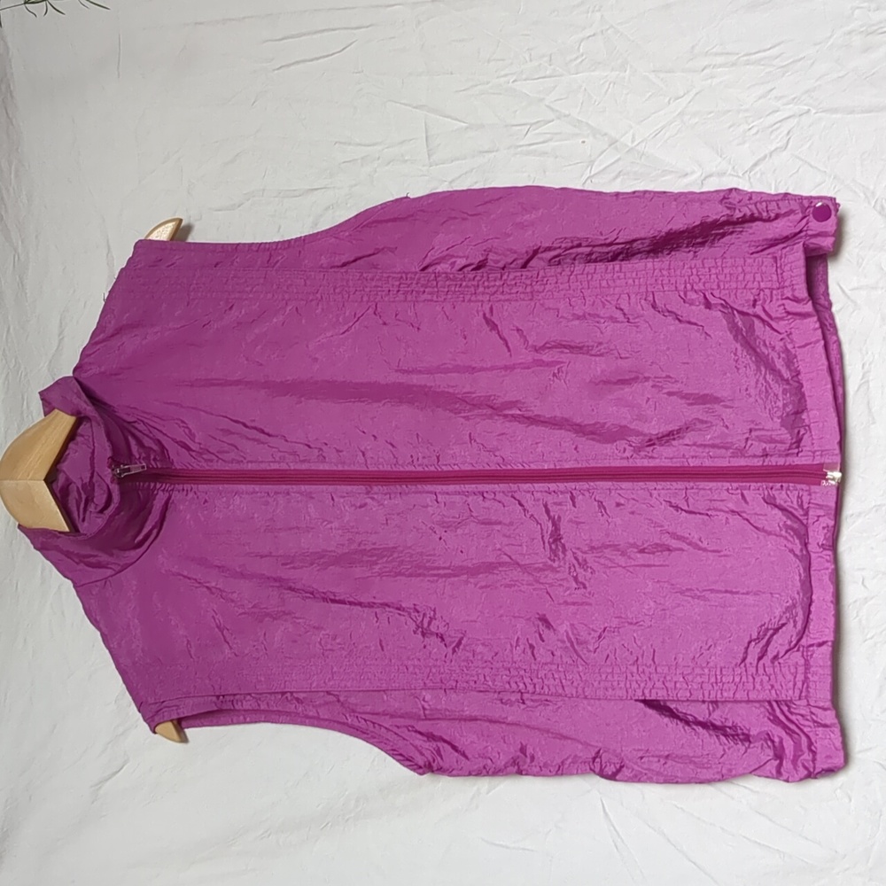 Slazenger vest lined vintage purple medium